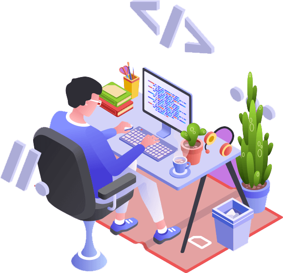 Web Development Illustration
